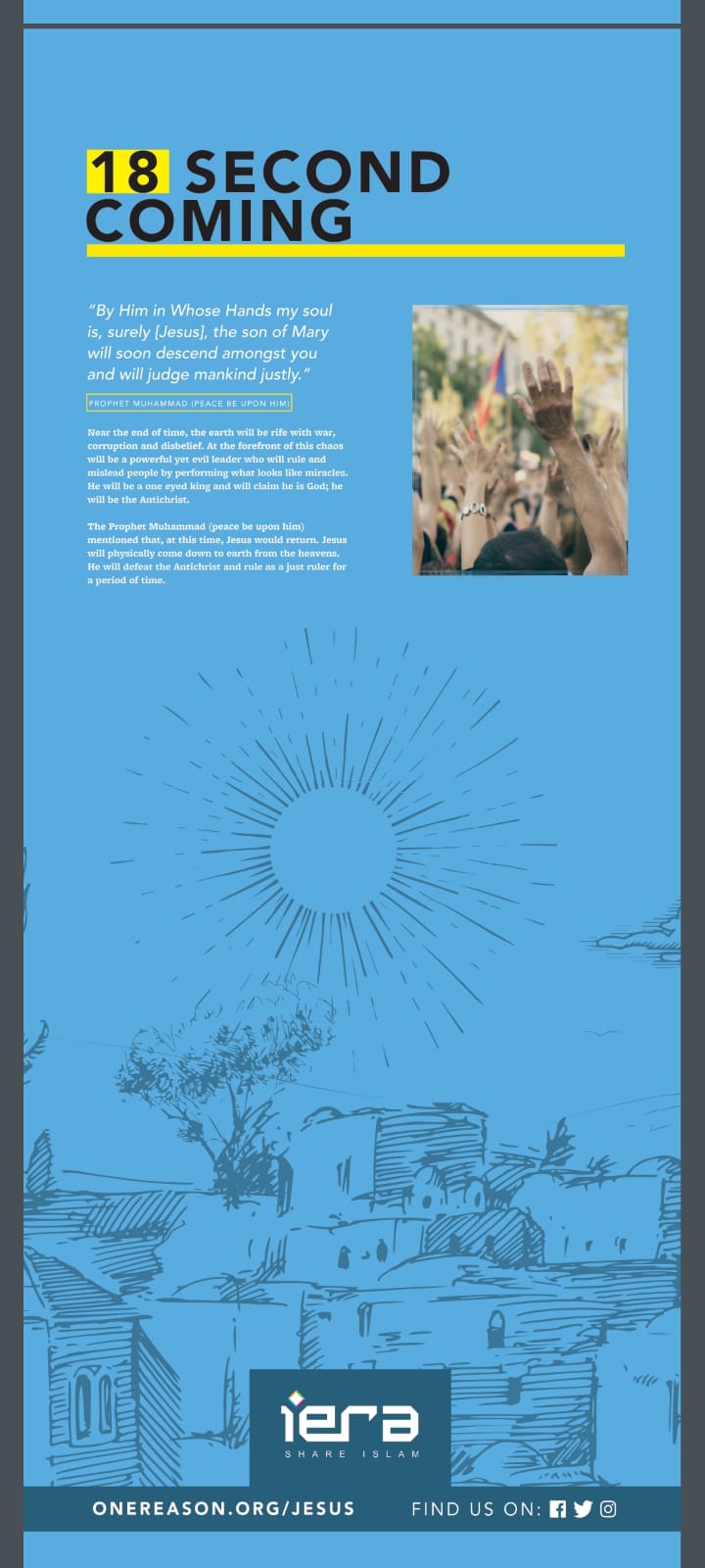 Jesus in Islam panel 18 - Second Coming